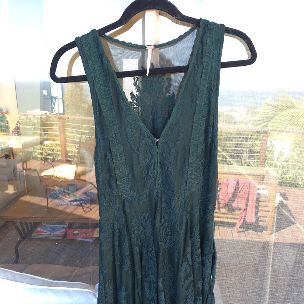 Free people lace mini dress